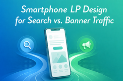 検索流入とバナー流入で変わるスマホLP設計の考え方