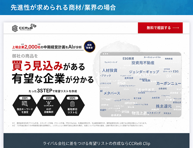先進性を想起するフォントデザインの事例